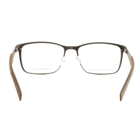 Fendi Square Women Brown Metal Frame